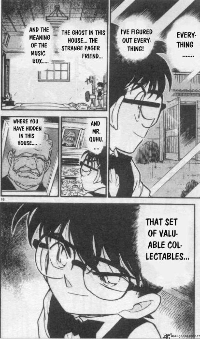 Read Detective Conan Chapter 262 The Vanishing Sound - Page 16 For Free In The Highest Quality