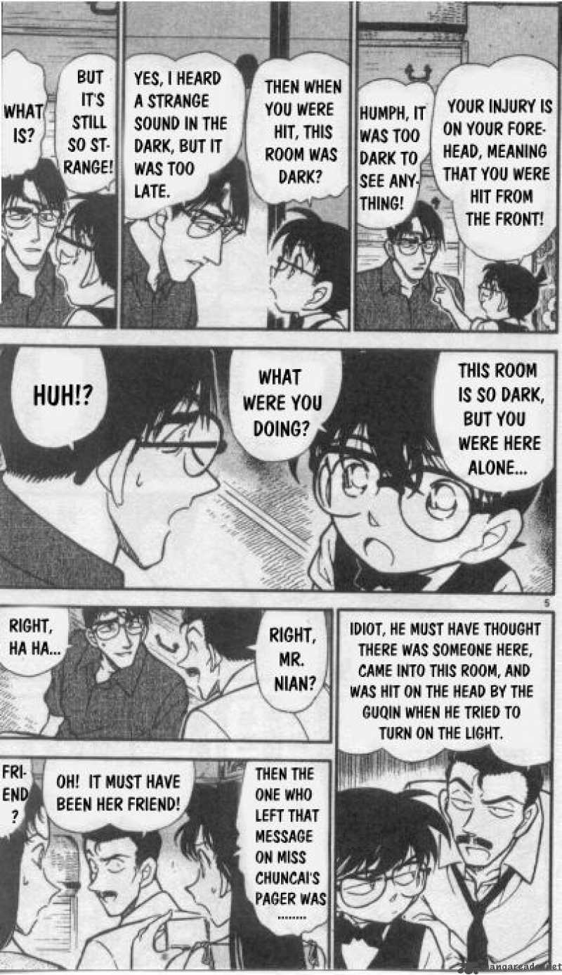 Read Detective Conan Chapter 262 The Vanishing Sound - Page 5 For Free In The Highest Quality
