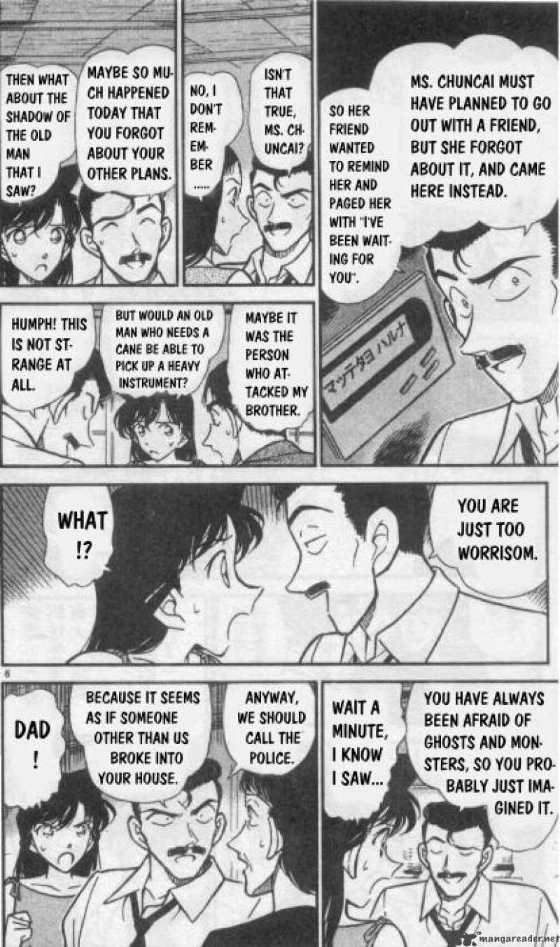 Read Detective Conan Chapter 262 The Vanishing Sound - Page 6 For Free In The Highest Quality