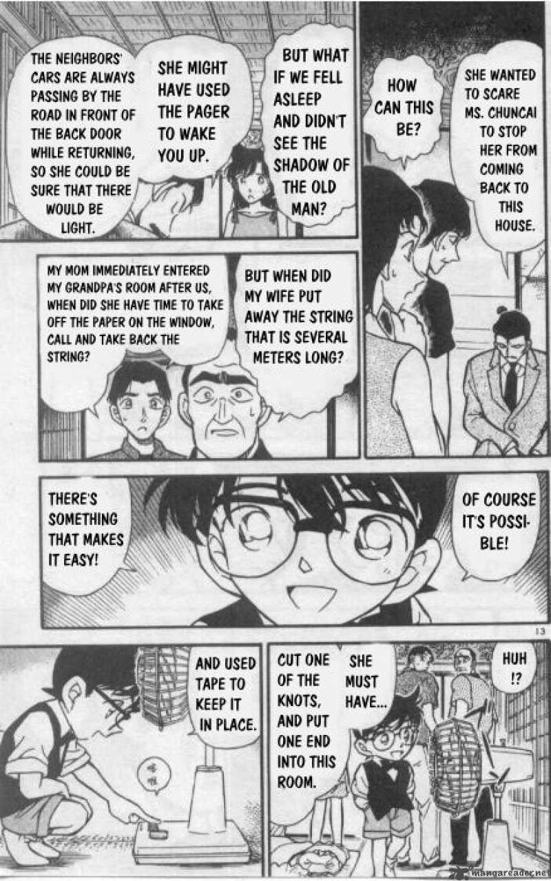 Read Detective Conan Chapter 263 Come Spring - Page 13 For Free In The Highest Quality
