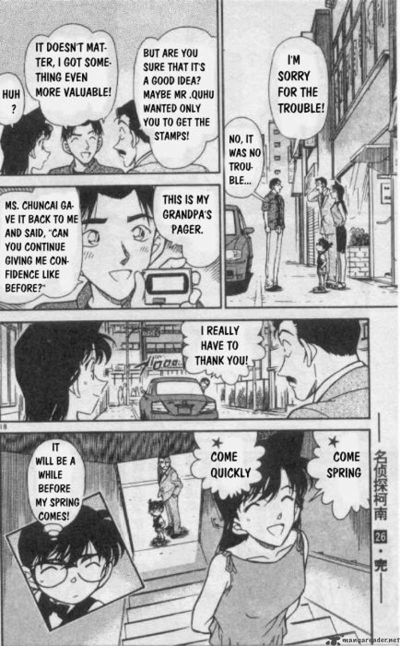 Read Detective Conan Chapter 263 Come Spring - Page 18 For Free In The Highest Quality