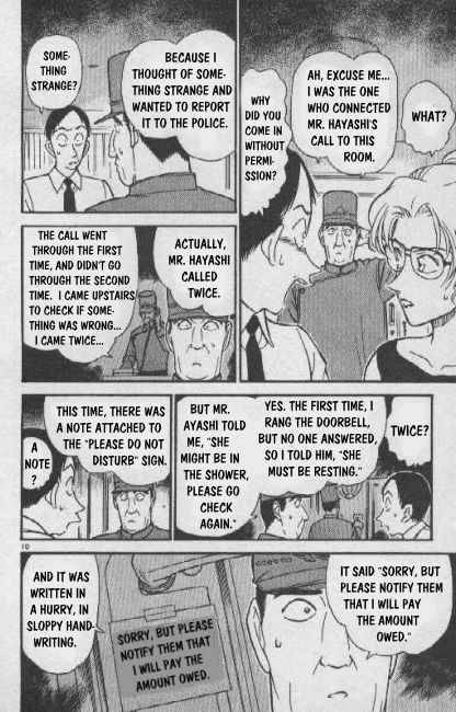 Read Detective Conan Chapter 265 An Important Witness - Page 10 For Free In The Highest Quality