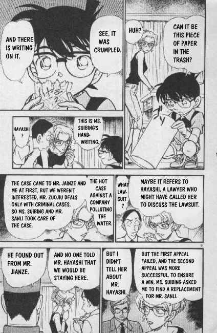 Read Detective Conan Chapter 265 An Important Witness - Page 9 For Free In The Highest Quality