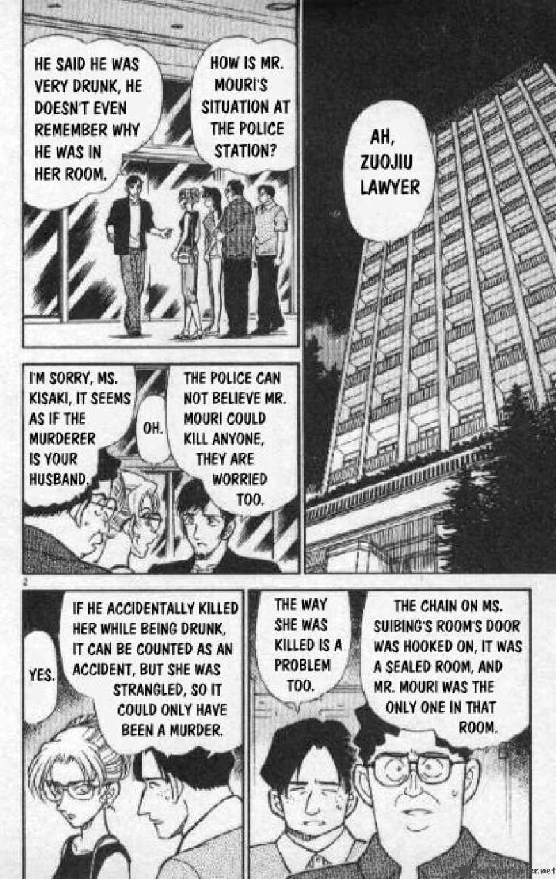 Read Detective Conan Chapter 266 Firm Decision - Page 2 For Free In The Highest Quality