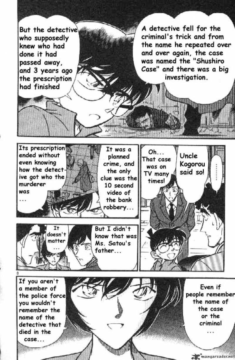 Read Detective Conan Chapter 267 The Man from 18 Years Ago - Page 8 For Free In The Highest Quality