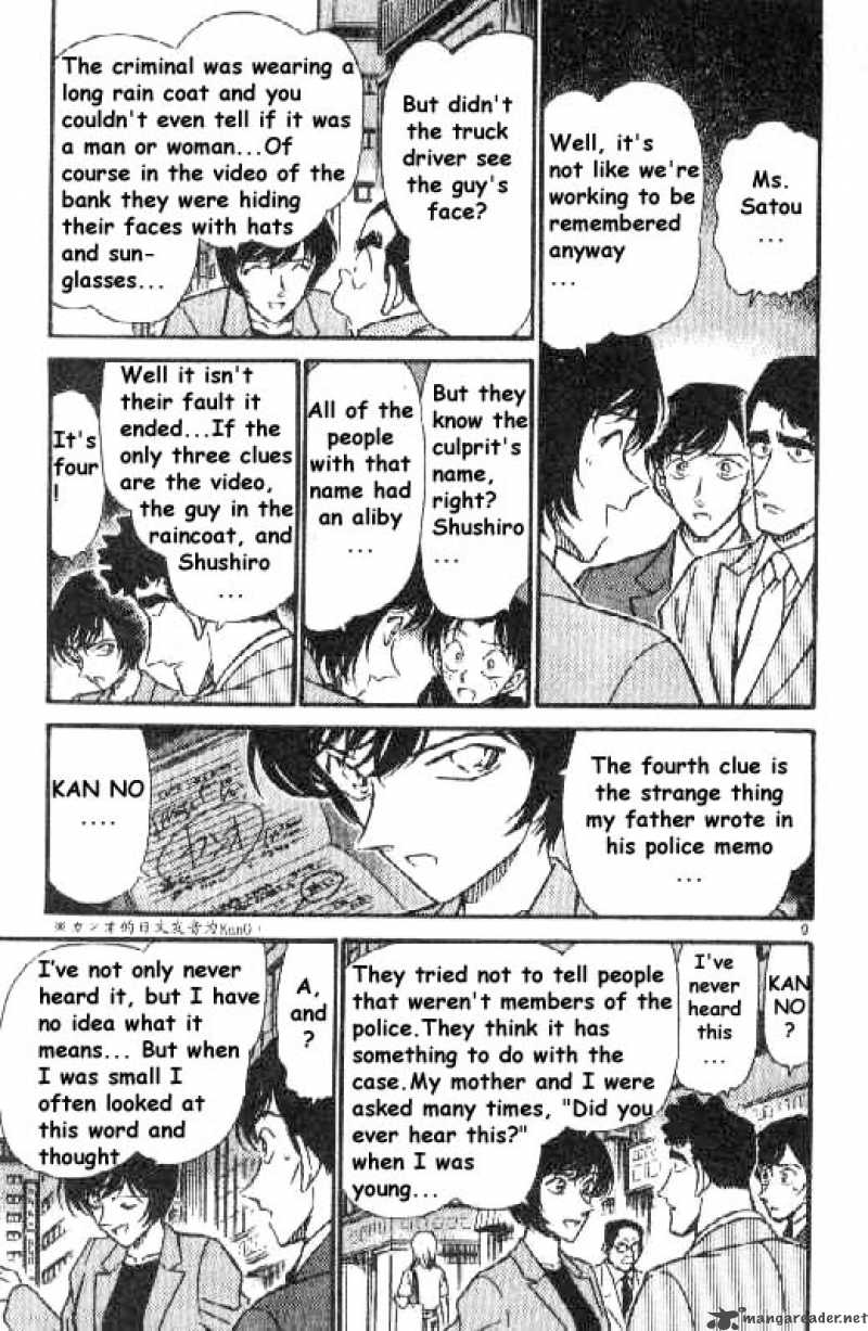 Read Detective Conan Chapter 267 The Man from 18 Years Ago - Page 9 For Free In The Highest Quality