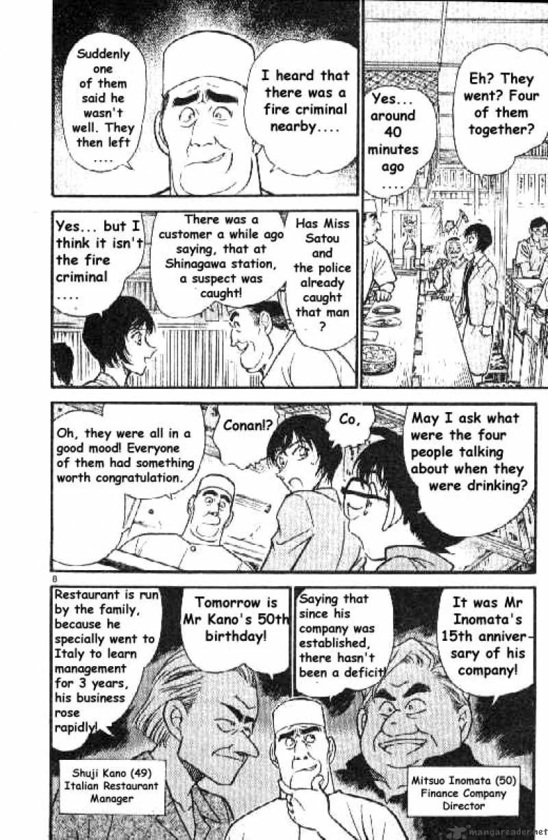 Read Detective Conan Chapter 268 Imprisioned Officer - Page 8 For Free In The Highest Quality
