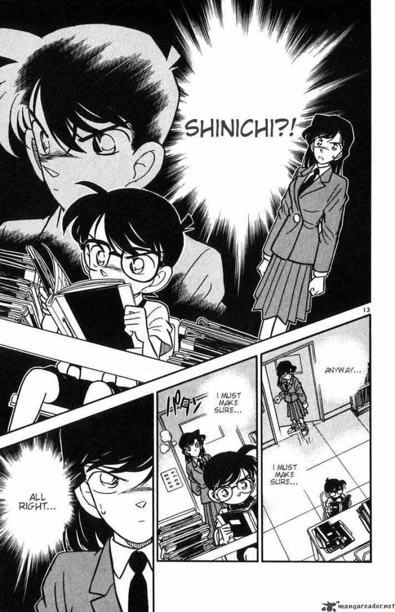 Read Detective Conan Chapter 27 The Same Person - Page 13 For Free In The Highest Quality