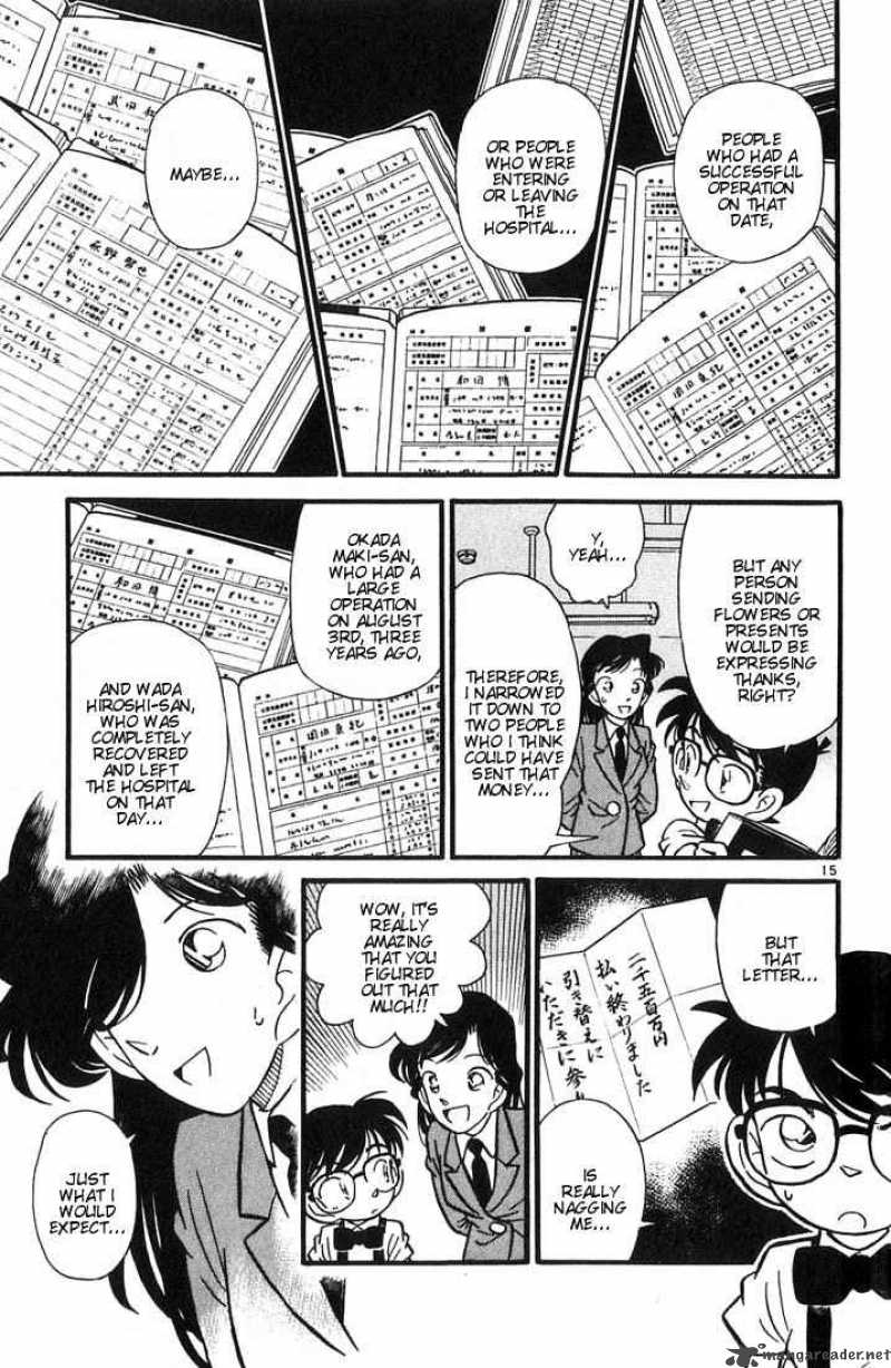 Read Detective Conan Chapter 27 The Same Person - Page 15 For Free In The Highest Quality
