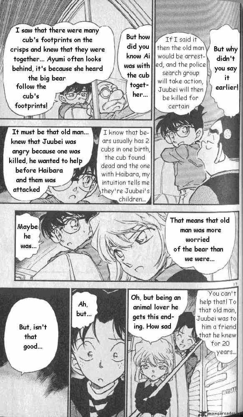 Read Detective Conan Chapter 275 The Real Intention of Killing - Page 17 For Free In The Highest Quality