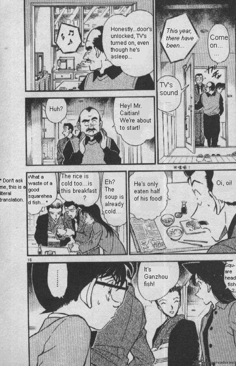Read Detective Conan Chapter 276 A Person that Lies - Page 16 For Free In The Highest Quality