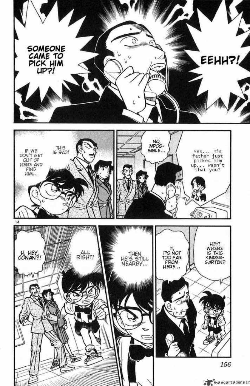 Read Detective Conan Chapter 28 The Mystery of August 3rd - Page 14 For Free In The Highest Quality