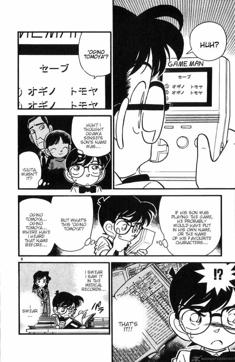 Read Detective Conan Chapter 28 The Mystery of August 3rd - Page 8 For Free In The Highest Quality