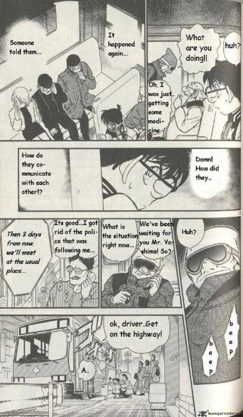 Read Detective Conan Chapter 288 Danger Singal - Page 13 For Free In The Highest Quality