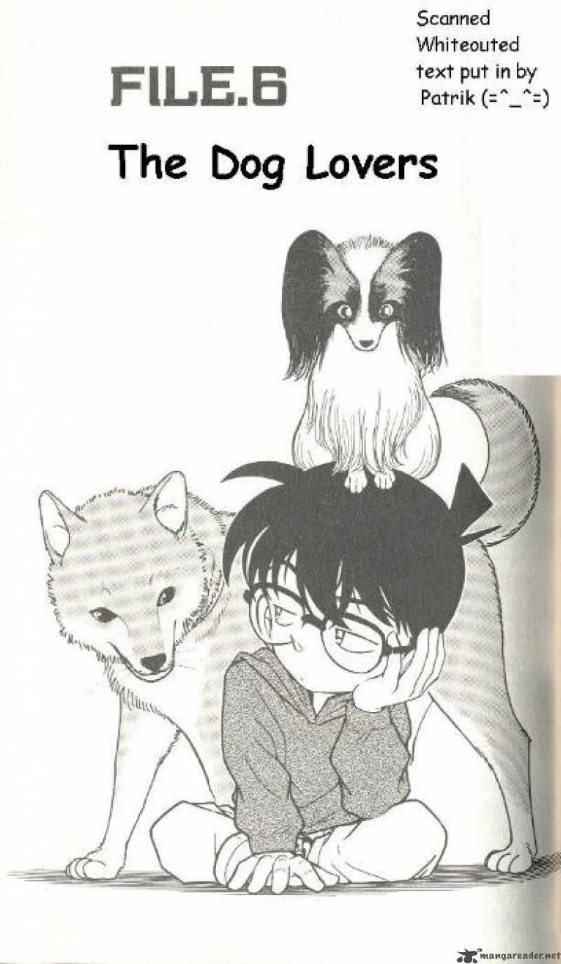 Read Detective Conan Chapter 290 The Dog Lovers - Page 1 For Free In The Highest Quality