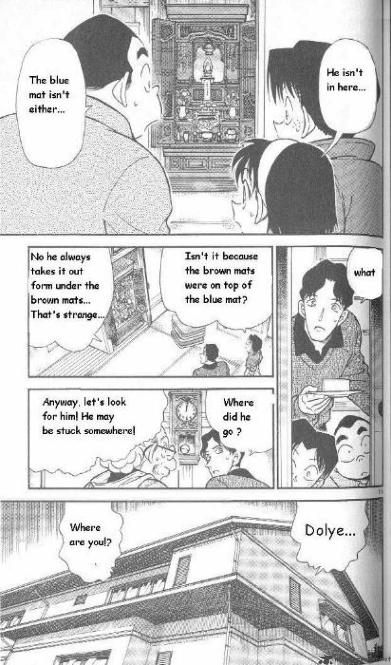 Read Detective Conan Chapter 290 The Dog Lovers - Page 15 For Free In The Highest Quality
