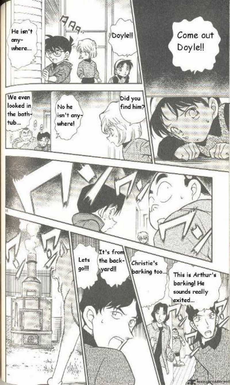 Read Detective Conan Chapter 290 The Dog Lovers - Page 16 For Free In The Highest Quality