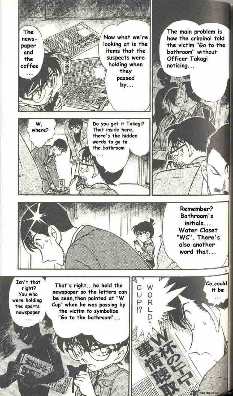 Read Detective Conan Chapter 298 The Time Trap - Page 5 For Free In The Highest Quality