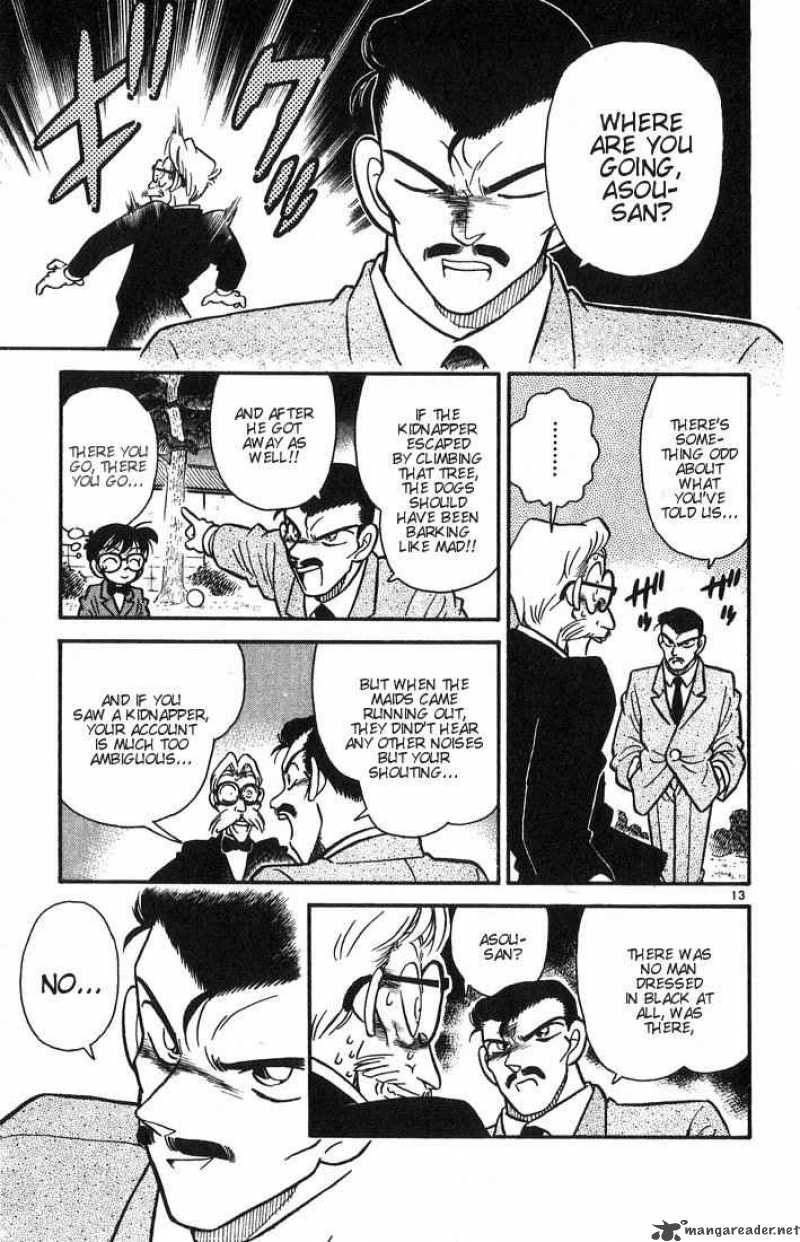 Read Detective Conan Chapter 3 The Left Out Detective - Page 13 For Free In The Highest Quality