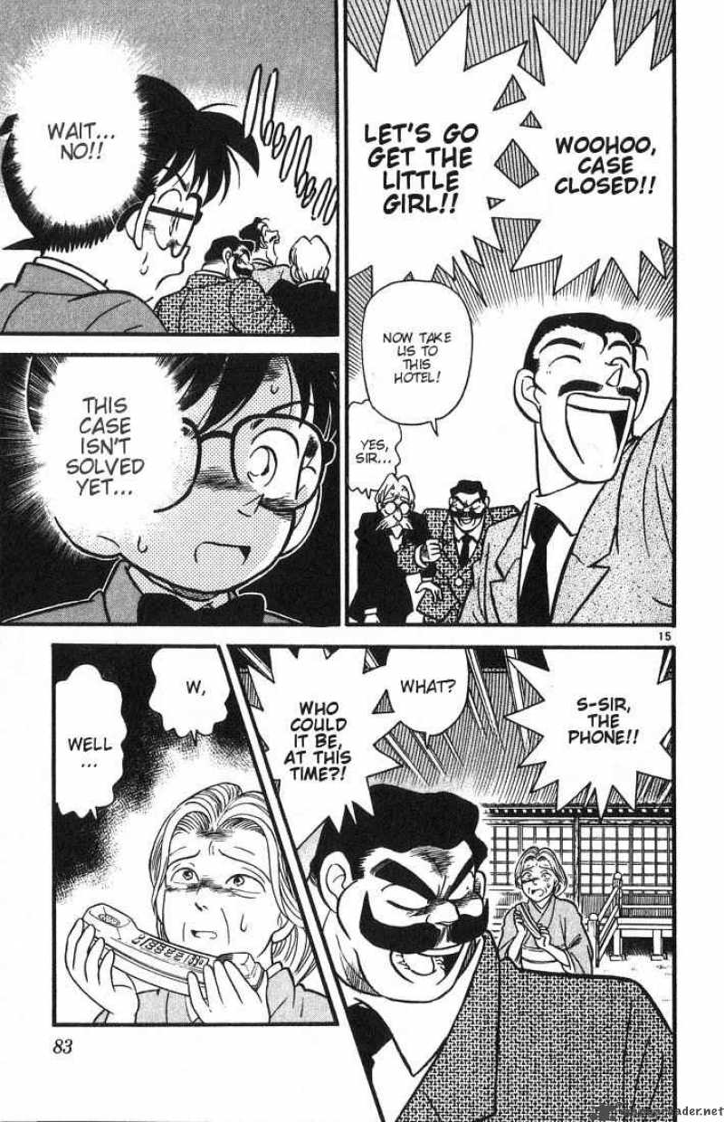 Read Detective Conan Chapter 3 The Left Out Detective - Page 15 For Free In The Highest Quality