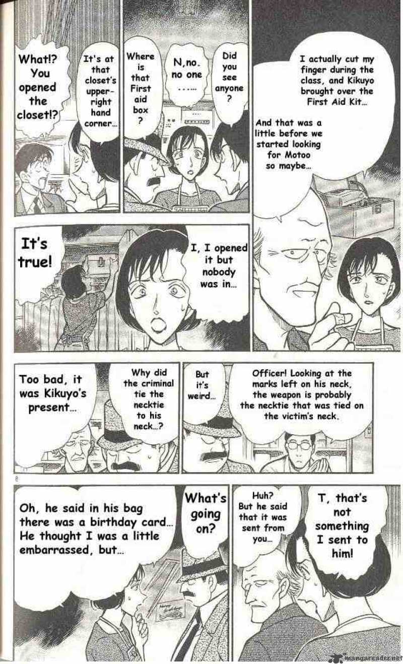 Read Detective Conan Chapter 306 Surrounded by Hints - Page 8 For Free In The Highest Quality