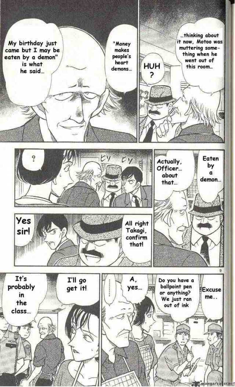 Read Detective Conan Chapter 306 Surrounded by Hints - Page 9 For Free In The Highest Quality
