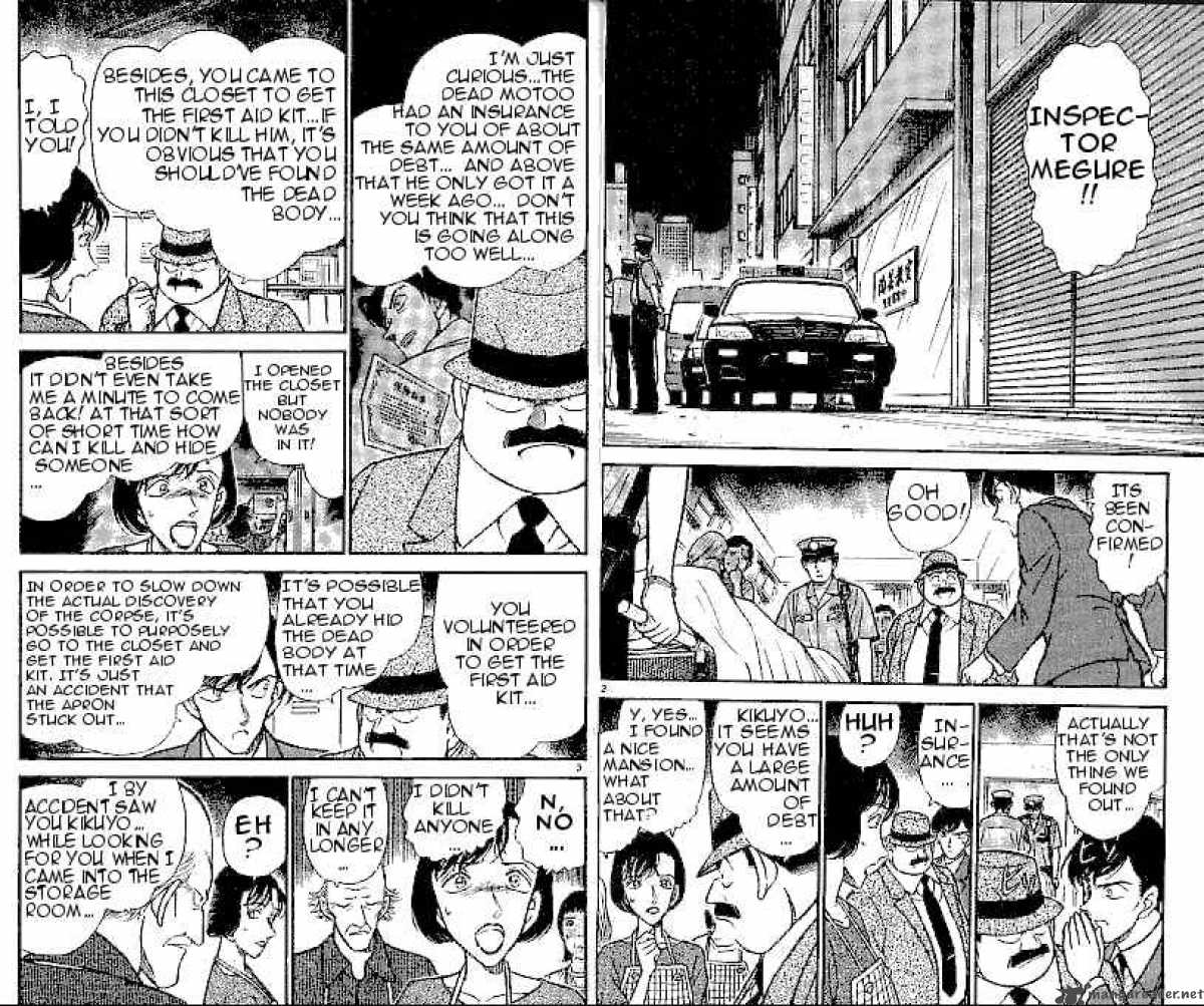 Read Detective Conan Chapter 307 The Hidden Word - Page 2 For Free In The Highest Quality