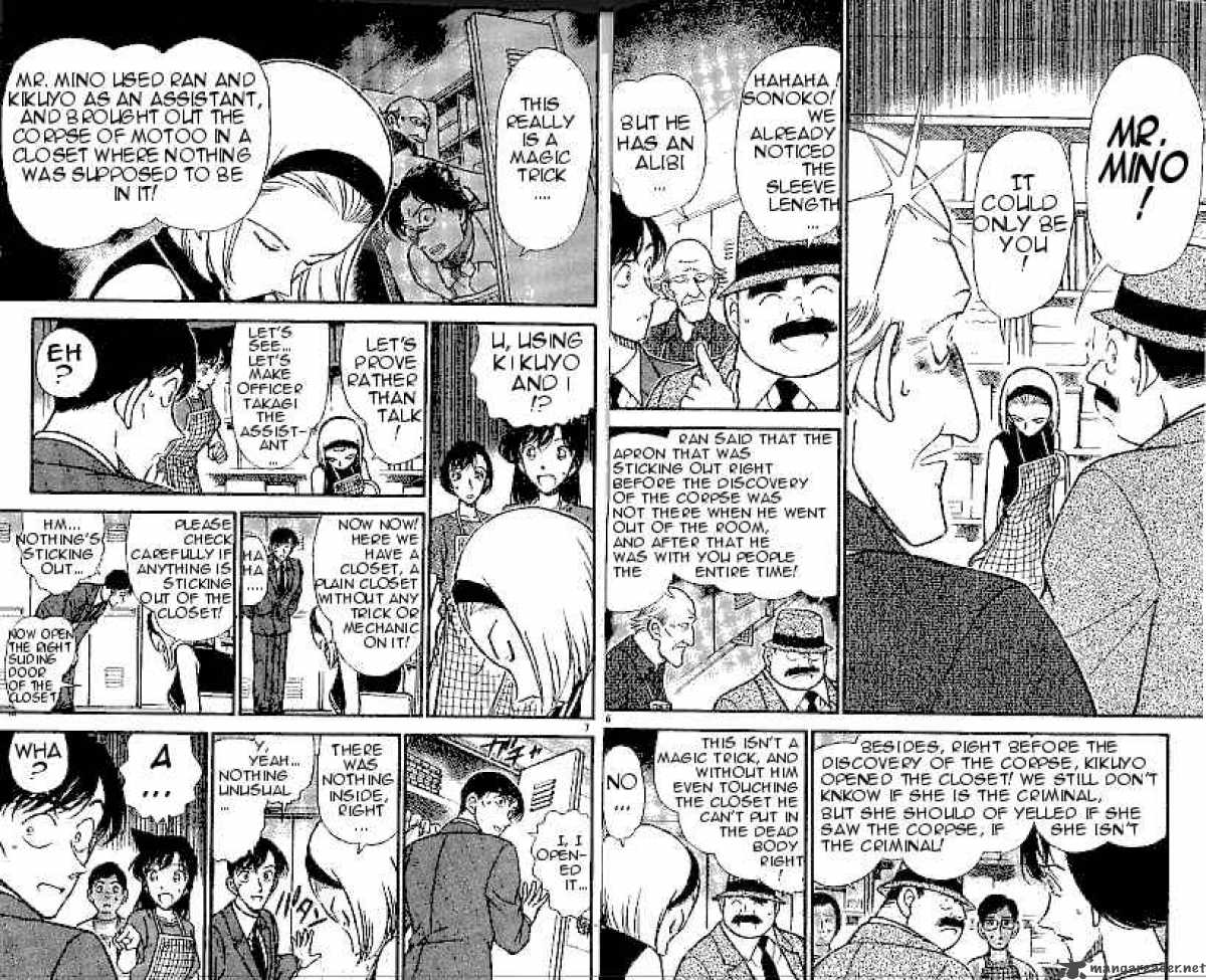 Read Detective Conan Chapter 307 The Hidden Word - Page 4 For Free In The Highest Quality