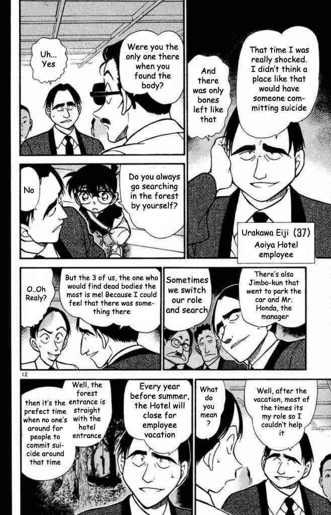 Read Detective Conan Chapter 308 Imposter's Introduction - Page 12 For Free In The Highest Quality