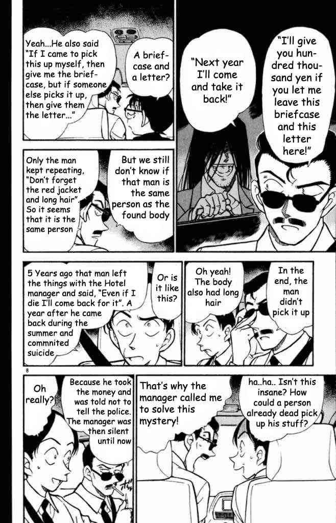 Read Detective Conan Chapter 308 Imposter's Introduction - Page 8 For Free In The Highest Quality