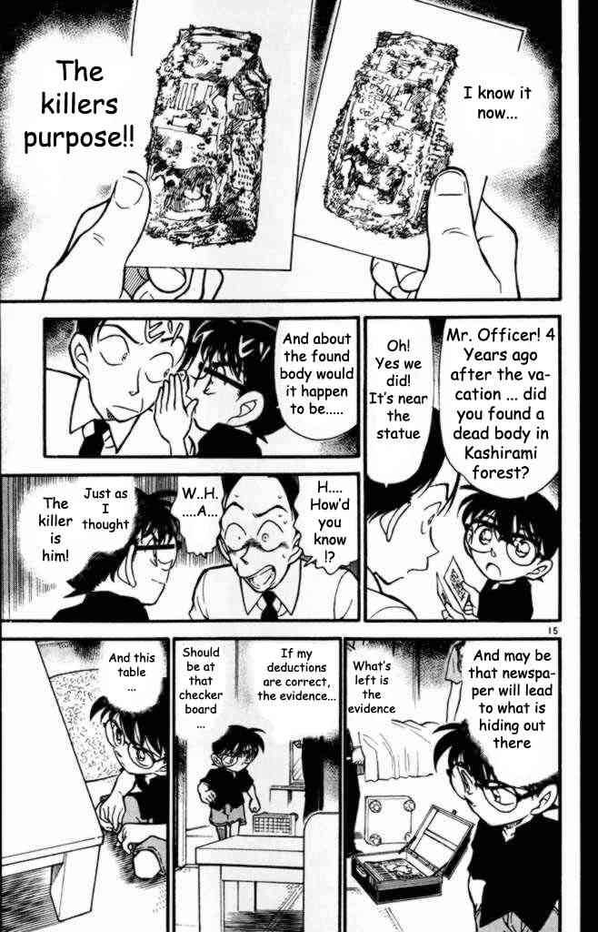 Read Detective Conan Chapter 309 The Truth from the Imposter - Page 15 For Free In The Highest Quality