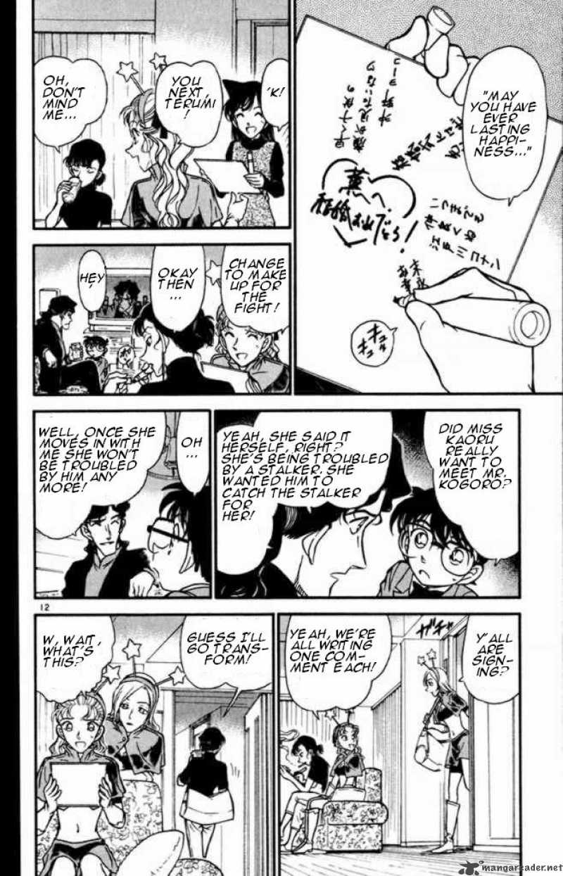 Read Detective Conan Chapter 322 A Long-Awaited Gathering - Page 12 For Free In The Highest Quality