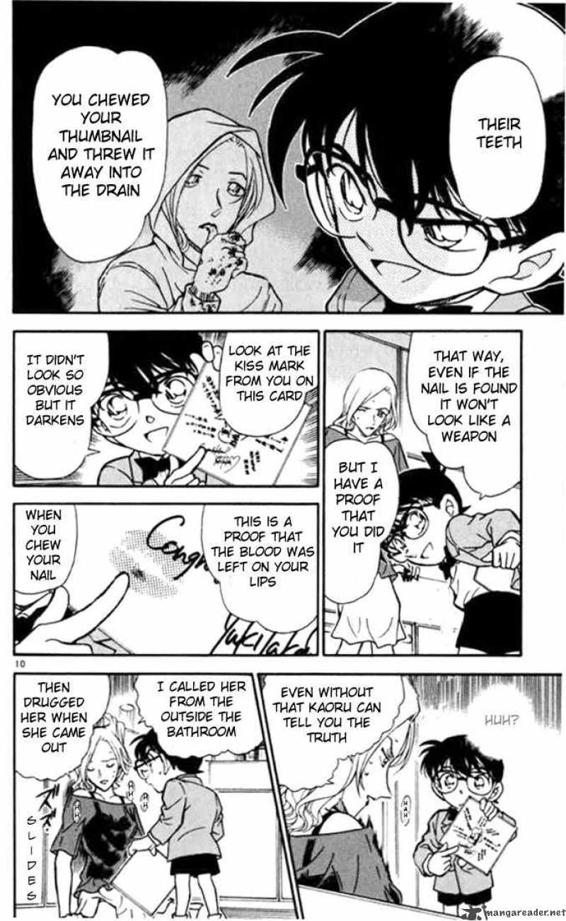 Read Detective Conan Chapter 324 Idol's Regret - Page 10 For Free In The Highest Quality