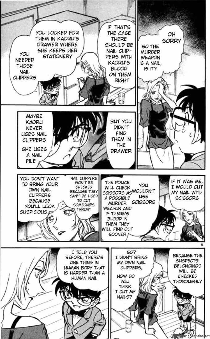 Read Detective Conan Chapter 324 Idol's Regret - Page 9 For Free In The Highest Quality