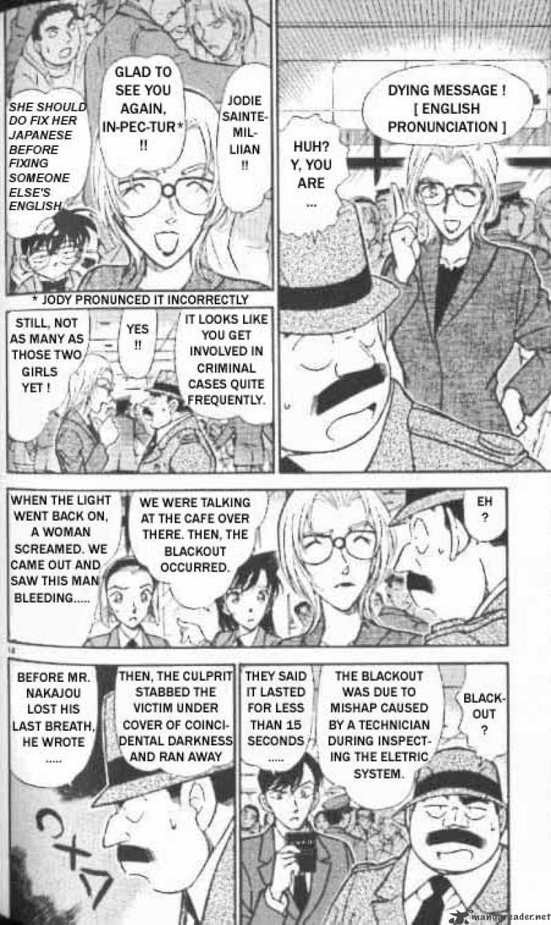 Read Detective Conan Chapter 338 Meaning of an X - Page 14 For Free In The Highest Quality