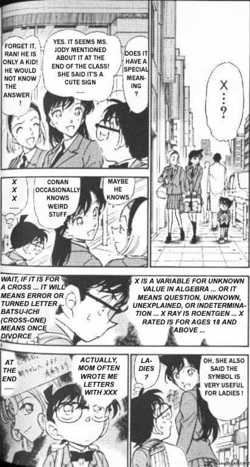 Read Detective Conan Chapter 338 Meaning of an X - Page 4 For Free In The Highest Quality