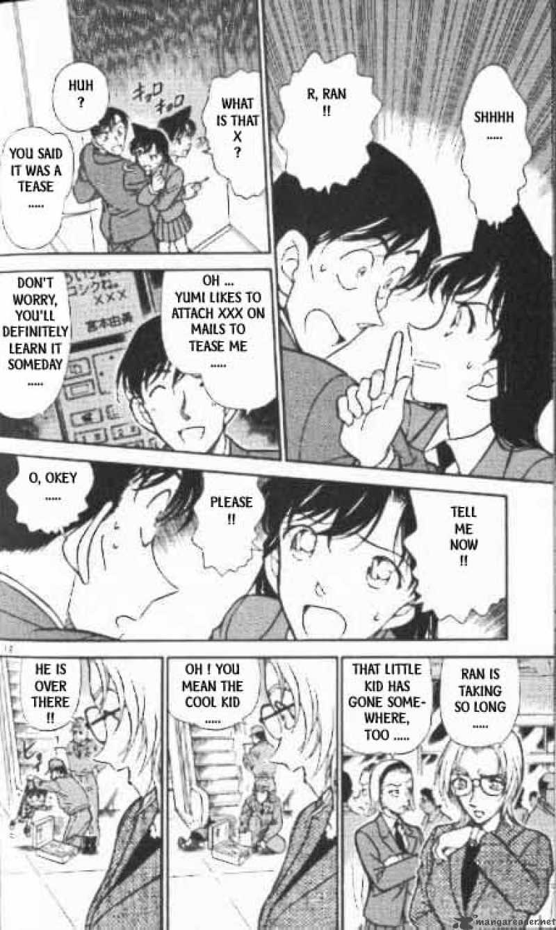 Read Detective Conan Chapter 339 O X /_\ |=| - Page 12 For Free In The Highest Quality