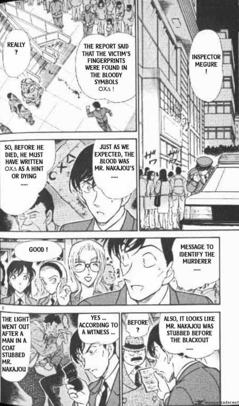 Read Detective Conan Chapter 339 O X /_\ |=| - Page 2 For Free In The Highest Quality