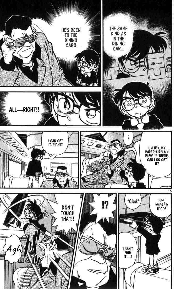 Read Detective Conan Chapter 34 The Four in the Green Car - Page 15 For Free In The Highest Quality