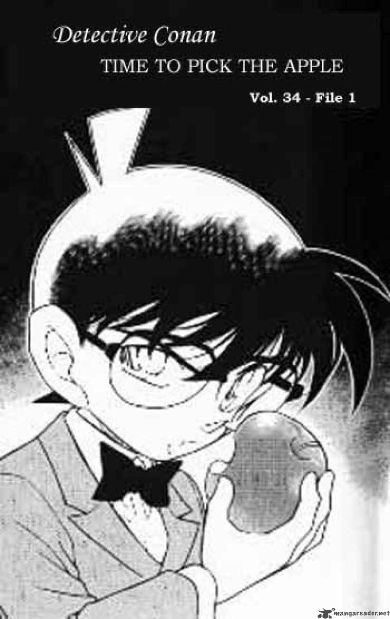 Read Detective Conan Chapter 340 Time to Pick the Apple - Page 1 For Free In The Highest Quality