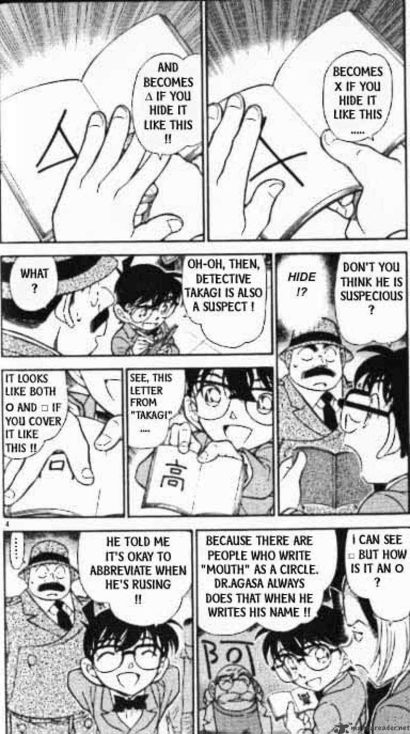 Read Detective Conan Chapter 340 Time to Pick the Apple - Page 4 For Free In The Highest Quality