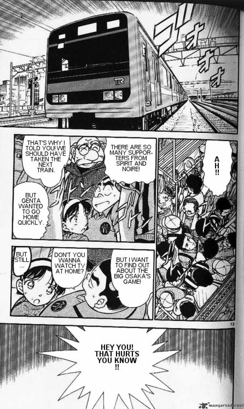 Read Detective Conan Chapter 344 The Storm of Booing - Page 13 For Free In The Highest Quality