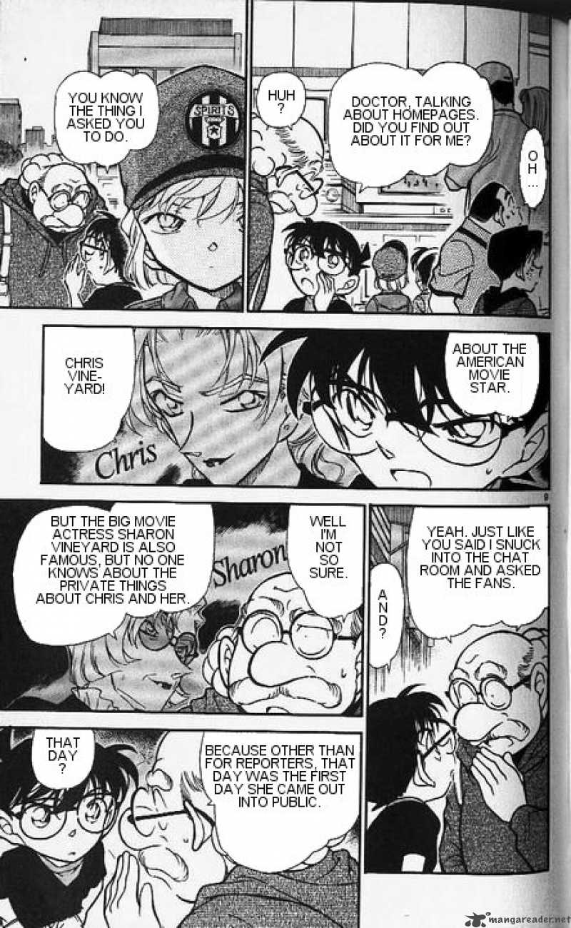 Read Detective Conan Chapter 344 The Storm of Booing - Page 9 For Free In The Highest Quality