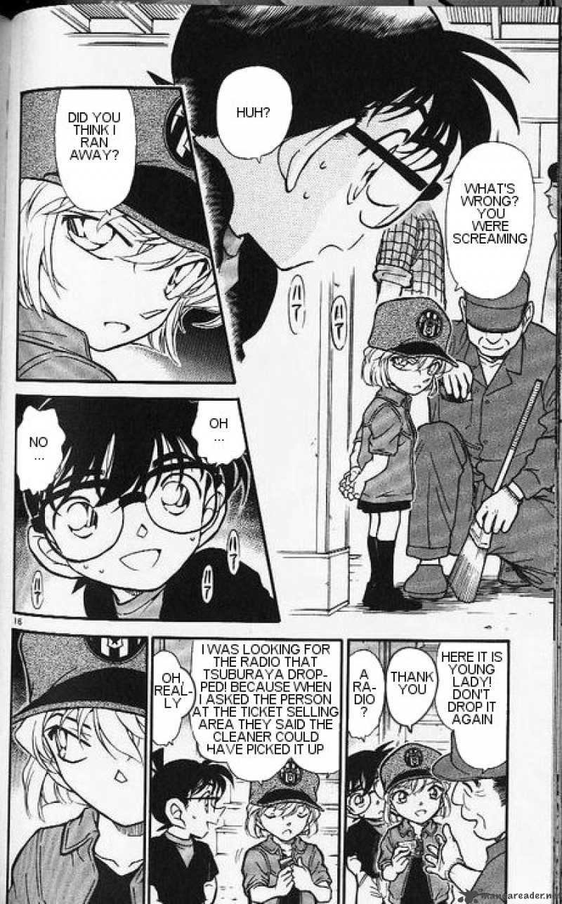 Read Detective Conan Chapter 346 A Fake Supporter - Page 16 For Free In The Highest Quality
