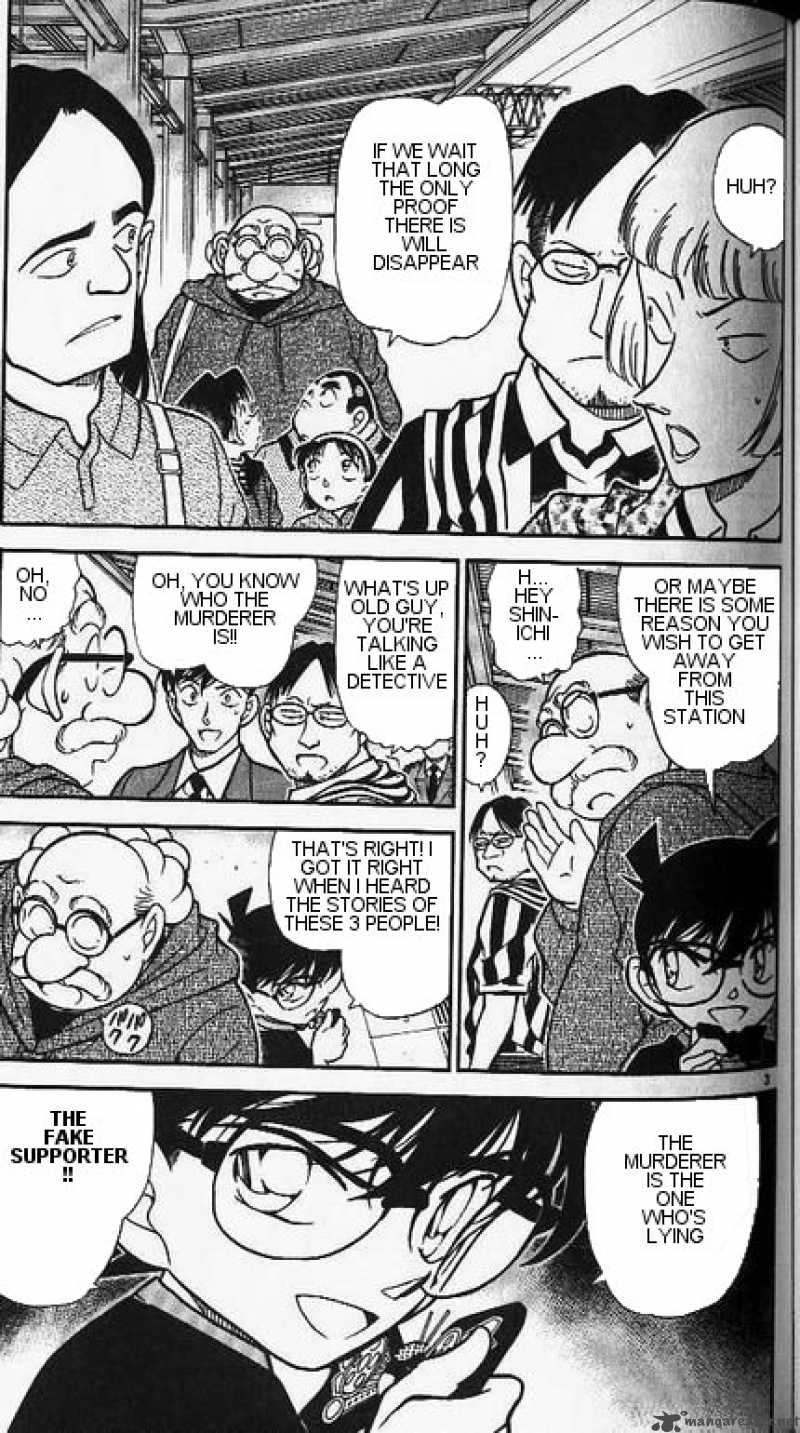 Read Detective Conan Chapter 346 A Fake Supporter - Page 3 For Free In The Highest Quality
