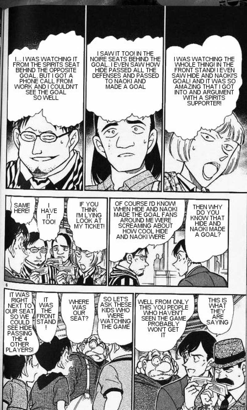 Read Detective Conan Chapter 346 A Fake Supporter - Page 6 For Free In The Highest Quality