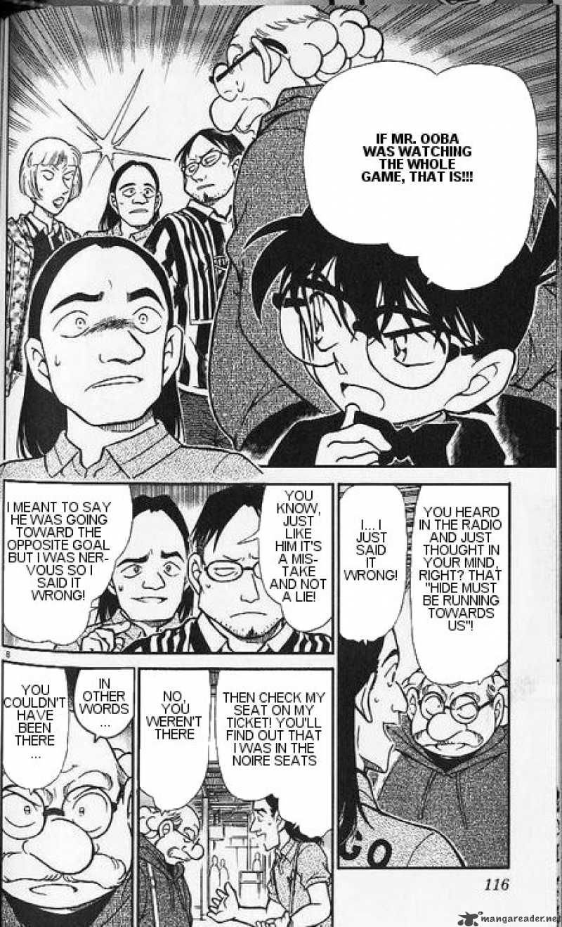 Read Detective Conan Chapter 346 A Fake Supporter - Page 8 For Free In The Highest Quality