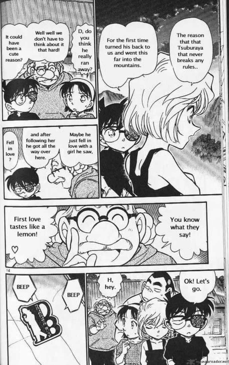 Read Detective Conan Chapter 358 The Disappearance of Mitsuhiko - Page 14 For Free In The Highest Quality