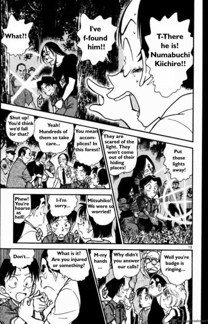 Read Detective Conan Chapter 360 The Disappearance of Mitsuhiko Part 3 - Page 13 For Free In The Highest Quality