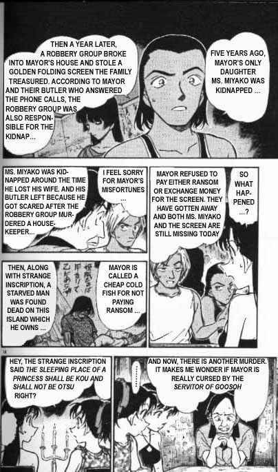 Read Detective Conan Chapter 362 Dangerous Visitant - Page 14 For Free In The Highest Quality